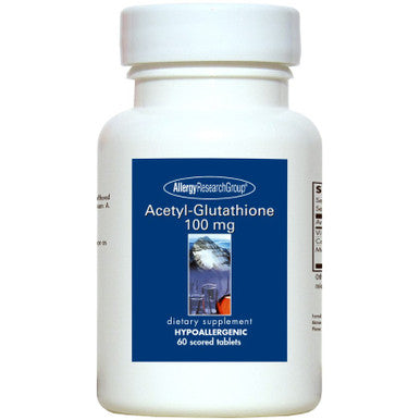 Allergy Research Group Acetyl-Glutathione 100 mg 60 tabs