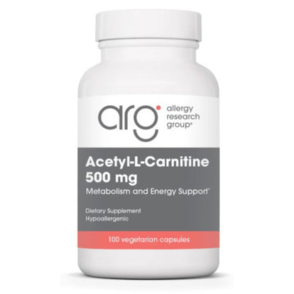 Allergy Research Group Acetyl-L-Carnitine 500mg 100vc