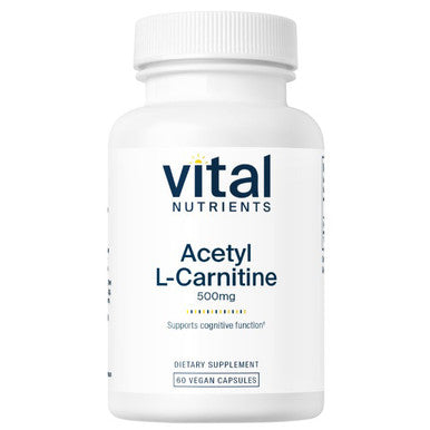 Vital Nutrients Acetyl L-Carnitine 500mg 60vc