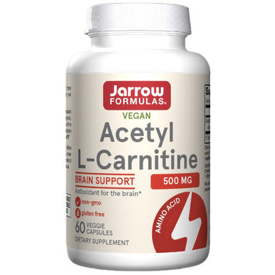 Jarrow Formulas Acetyl L-Carnitine 500mg 60 Capsules