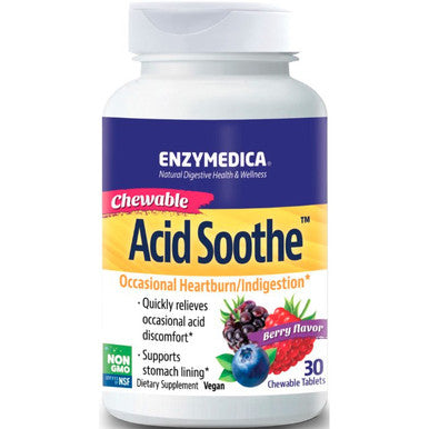 EnzyMedica Acid Soothe Chewable 30c