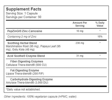 EnzyMedica Acid Soothe 90c