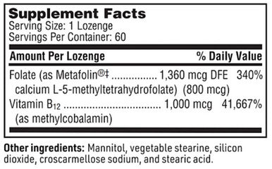 SFI Health Active B12 Folate 60 lozenges