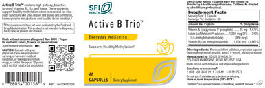 SFI Health Active B Trio 60c