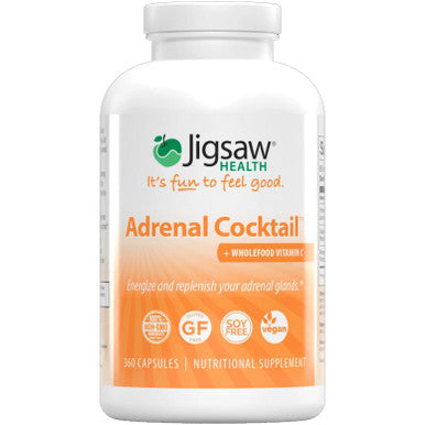 Jigsaw Health Adrenal Cocktail + Wholefood Vitamin C 360c