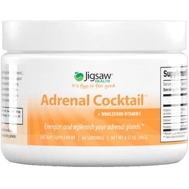 Jigsaw Health Adrenal Cocktail + Wholefood Vitamin C Powder 60 servings