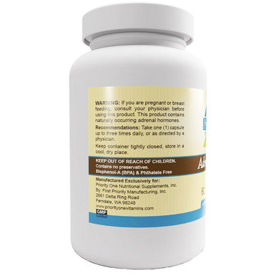 Priority One Adrenal 160 mg 60c