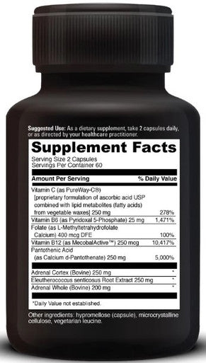 DaVinci Laboratories Adrenal Benefits 120 caps