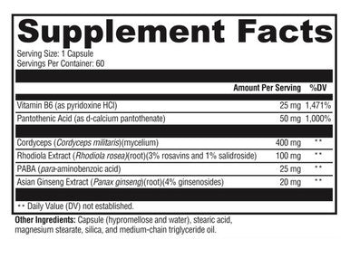 Neurobiologix Adrenal Enhance 60vc