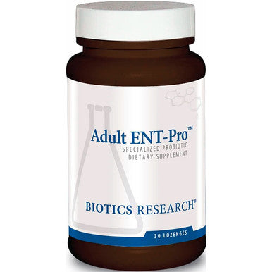 Biotics Adult ENT-Pro 30 lozenges