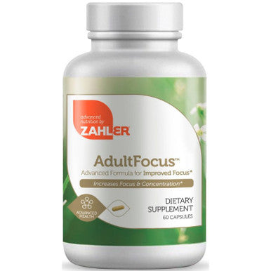 Advanced Nutrition by Zahler Adult Focus 60c