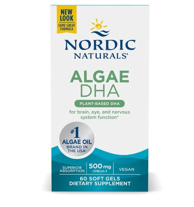 Nordic Naturals Algae DHA 60sg