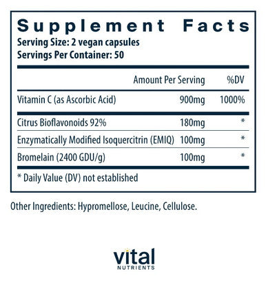 Vital Nutrients Aller-C 100vc