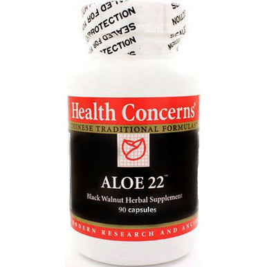 Health Concerns Aloe 22 90c