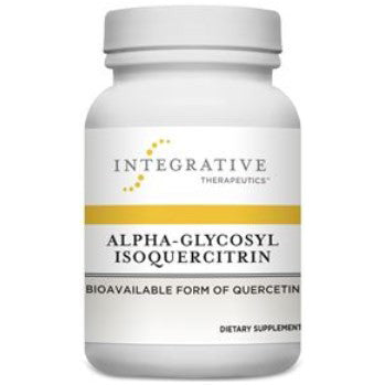 Integrative Therapeutics Alpha-Glycosyl Isoquercitrin 60 Veg Capsules