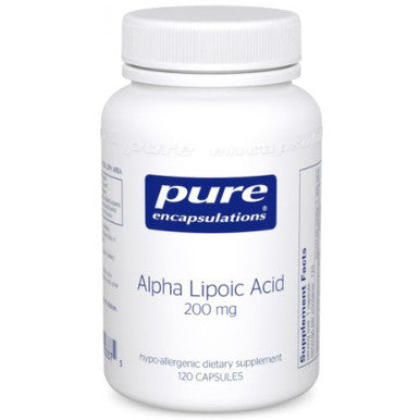 Pure Encapsulations Alpha Lipoic Acid 200mg 120c