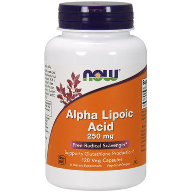 Now Foods Alpha Lipoic Acid 250mg 120vc