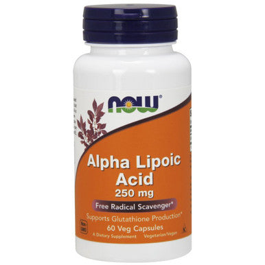 Now Foods Alpha Lipoic Acid 250mg 60vc