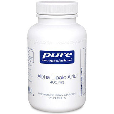 Pure Encapsulations Alpha Lipoic Acid 400mg 120c