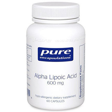 Pure Encapsulations Alpha Lipoic Acid 600mg 60c