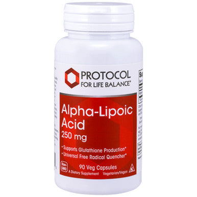 Protocol for Life Balance Alpha-Lipoic Acid 250 mg 90c