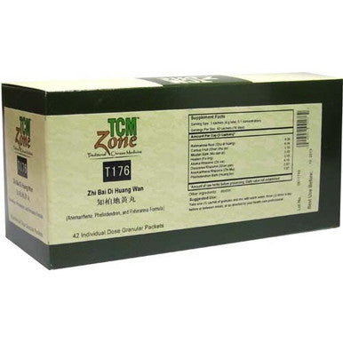 TCM Zone Zhi Bai Di Huang Wan T176G (Anemarrhena, Phellodendron and Remannia Formula) 42 Packets