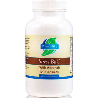 Priority One Stress B & C w/ Adrenal 120c