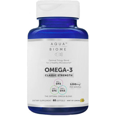 EnzyMedica Aqua Biome Omega-3 Classic Strength 60sg