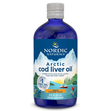 Nordic Naturals Arctic Cod Liver Oil Orange 16 oz