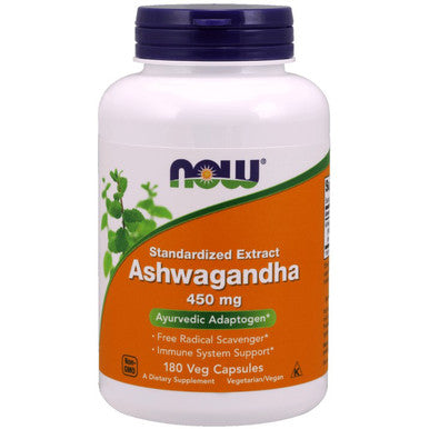 Now Foods Ashwagandha 450mg 180vc