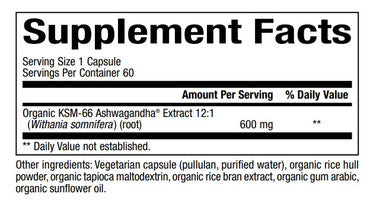 Bioclinic Naturals Ashwagandha 60vc