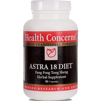 Health Concerns Astra 18 Diet 90c