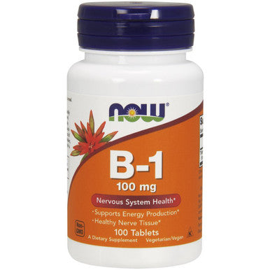 Now Foods B-1 100mg 100tabs