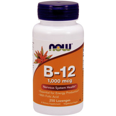 Now Foods B-12 1000mg 250 lozenges