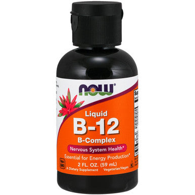 Now Foods B-12 Liquid B-Complex 2 oz.