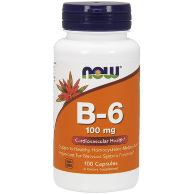 Now Foods B-6 100mg 100c