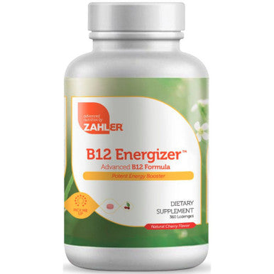 Advanced Nutrition by Zahler B12 Energizer 360 Lozenges Cherry