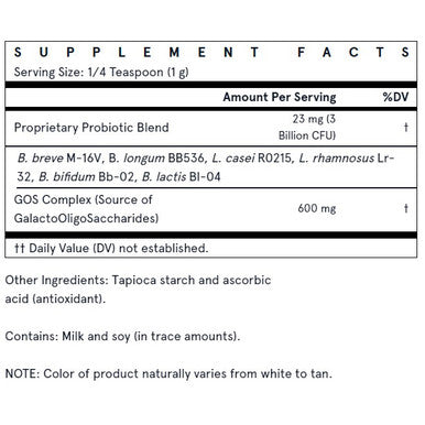 Jarrow Formulas Jarro-Dophilus Baby Probiotic + GOS Powder 2.5 oz