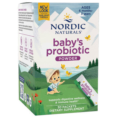 Nordic Naturals Baby's Nordic Flora Probiotic Powder 30 packets