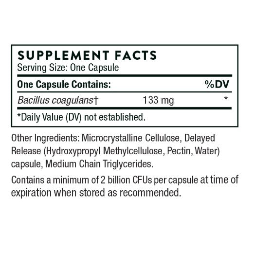 Thorne Bacillus Coagulans 60c