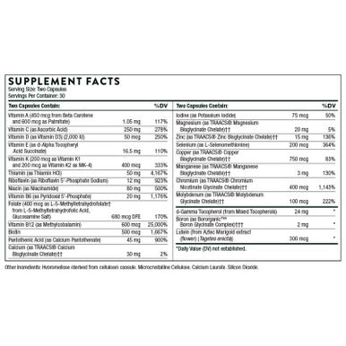 Thorne Basic Nutrients 2 Day 60c