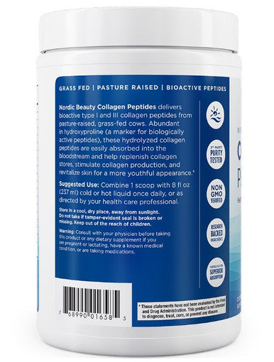 Nordic Naturals Collagen Peptides (Nordic Beauty) 10.6 oz