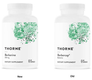 Thorne Berberine 200 mg (Formerly Berbercap) 60c