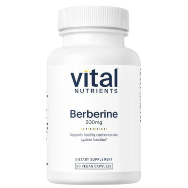 Vital Nutrients Berberine 200mg 60vc