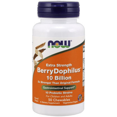 Now Foods BerryDophilus Extra Strength 50 chewables