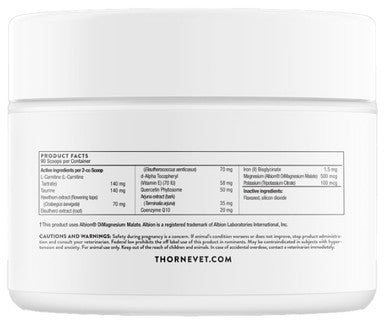 Thorne Vet Bio-Cardio Powder 4 oz