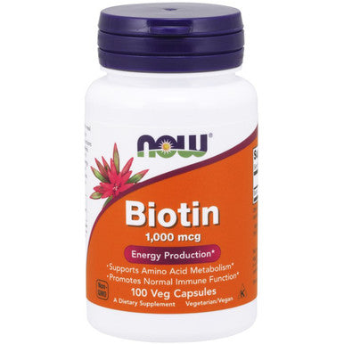 Now Foods Biotin 1000 mcg 100vc