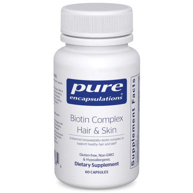 Pure Encapsulations Biotin Complex Hair & Skin 60c