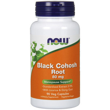 Now Foods Black Cohosh 80mg 90vc