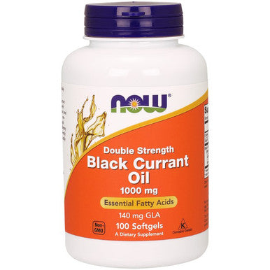 Now Foods Black Currant Oil Double Strength 1000mg 100sg